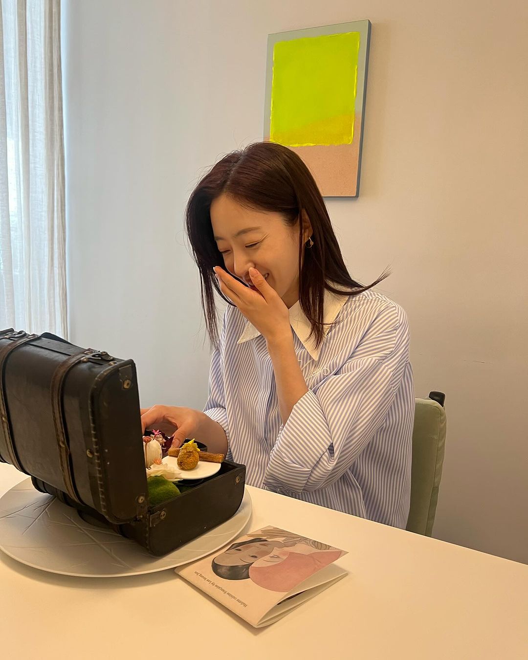 깔끔청량💙🩵블루 스트라이프 이미지