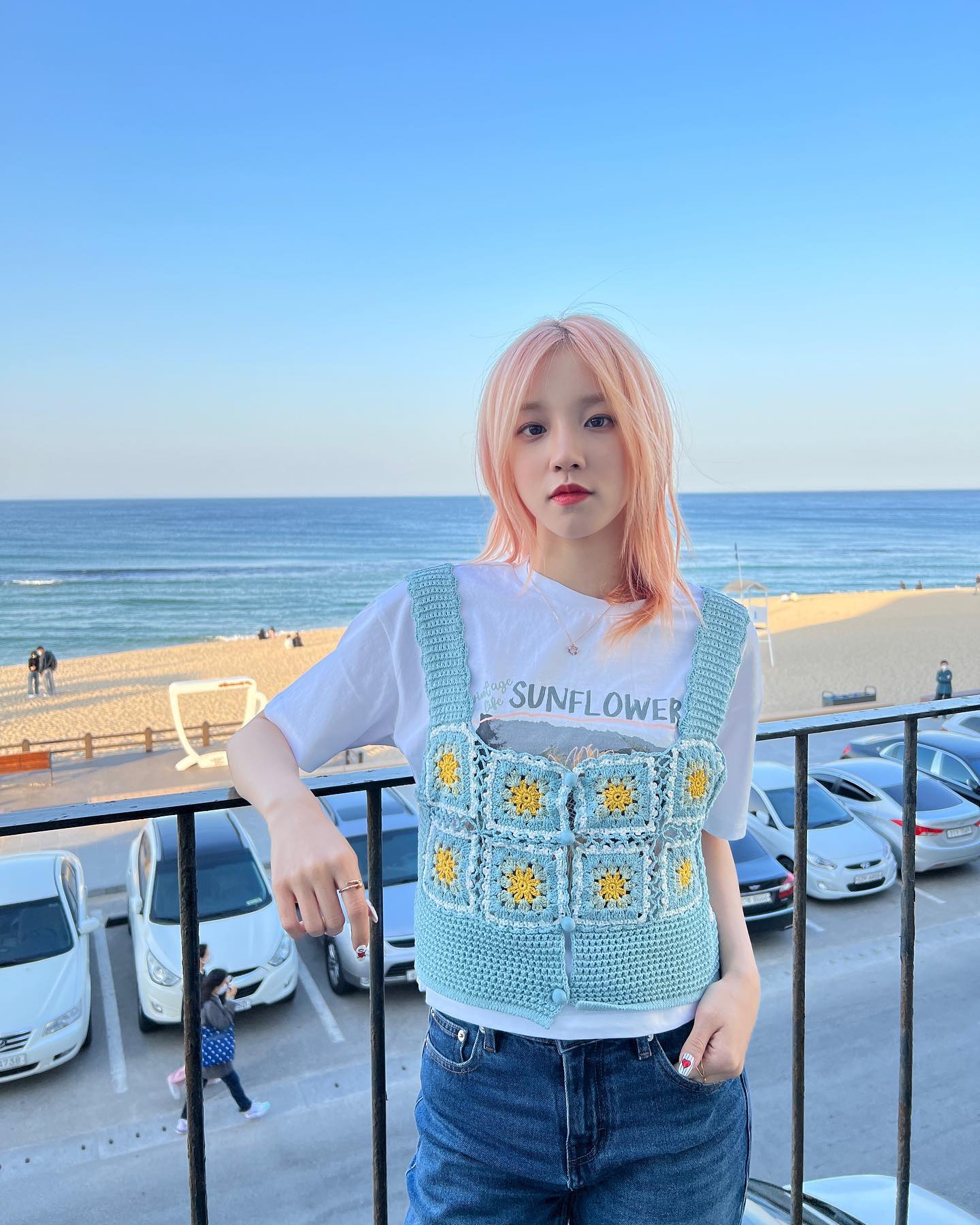 썸머 포인트템🌈알록달록 크로셰탑 이미지