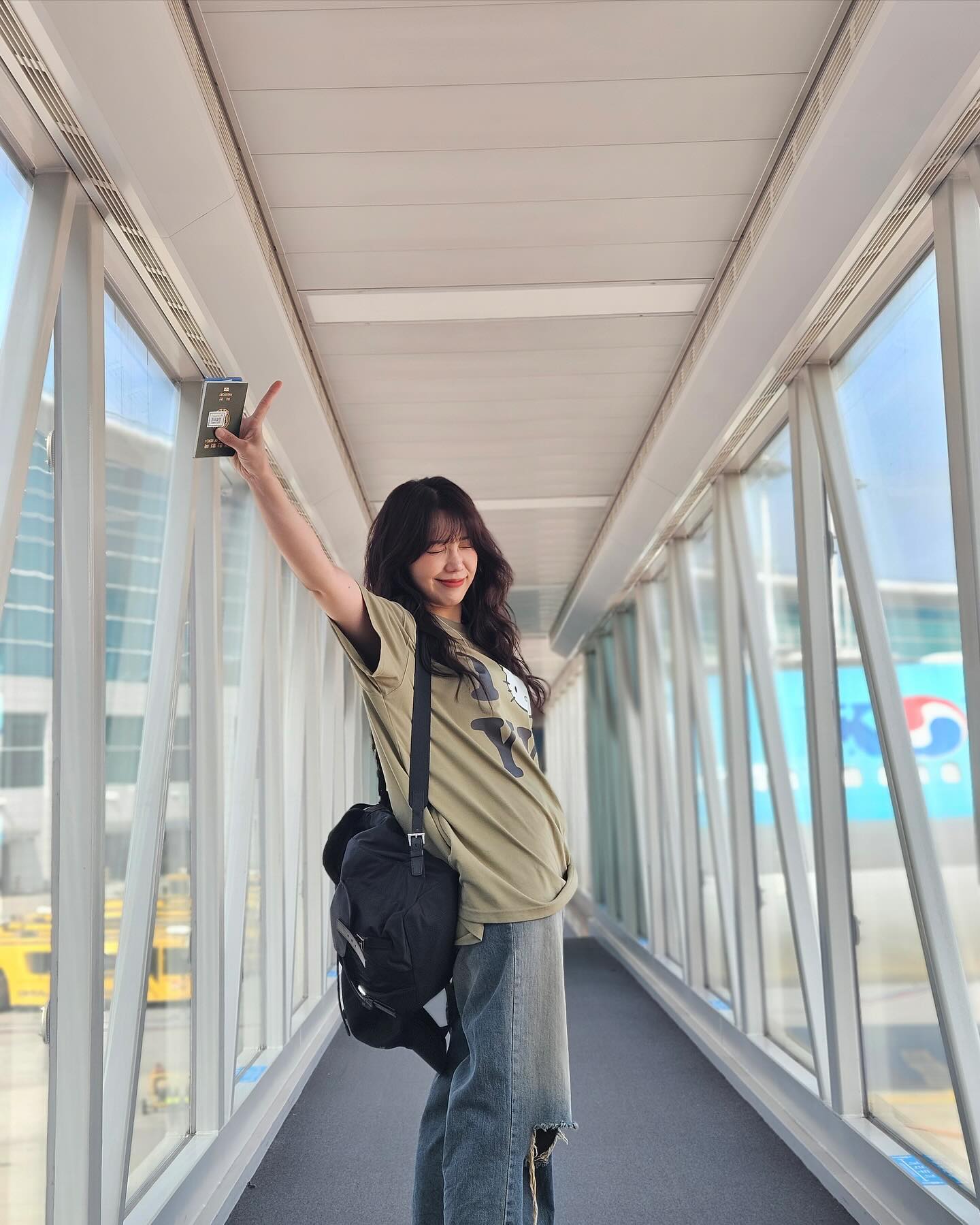 오픈 와이와이 키티 콜라보 핫템 착샷❤️ 이미지