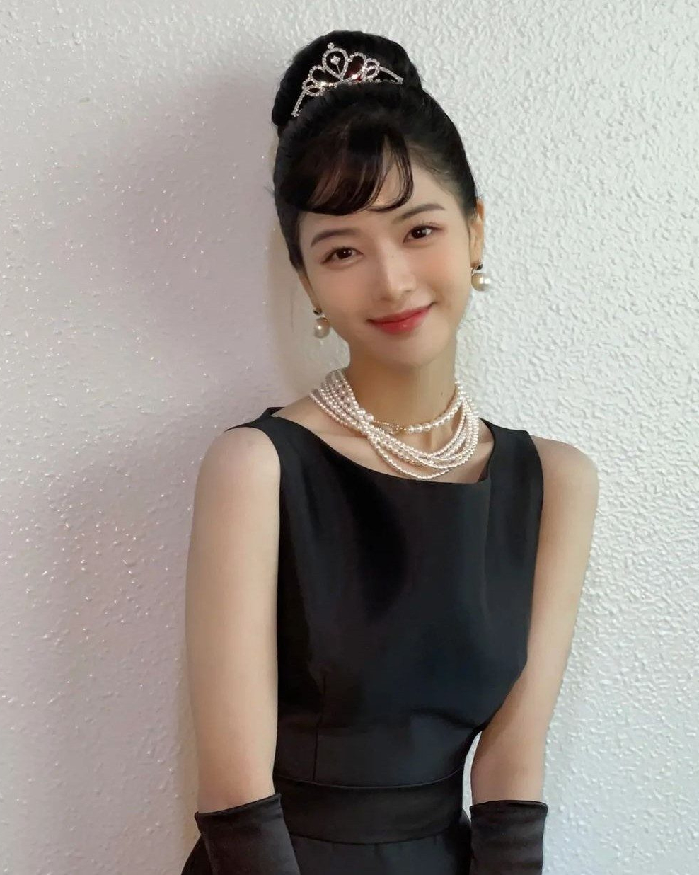 한국의 오드리 헵번들👸🏻🖤 이미지"