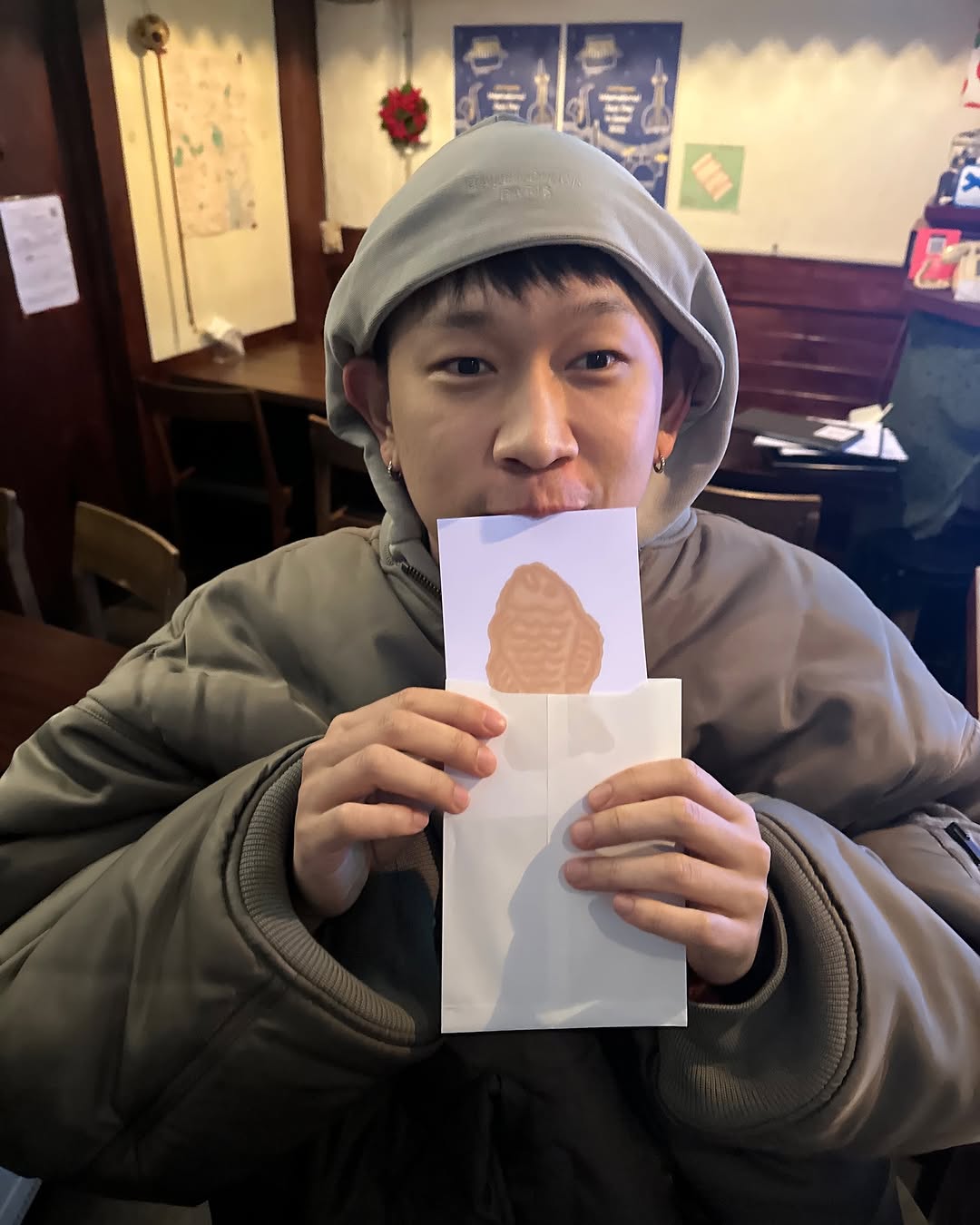겹쳐 입기 좋은 회색후드👻 이미지
