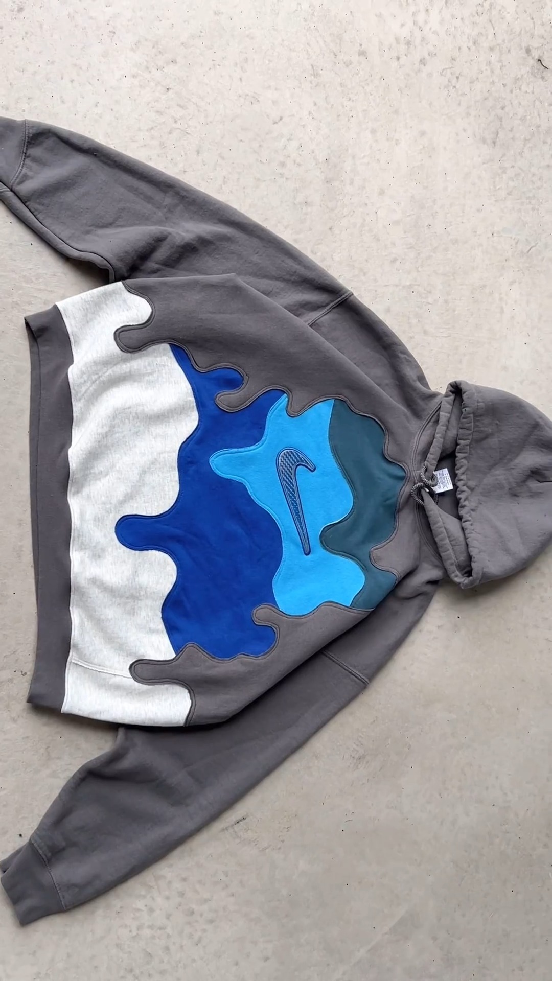 후드티 커스텀 레전드..💧✂️🧵 이미지