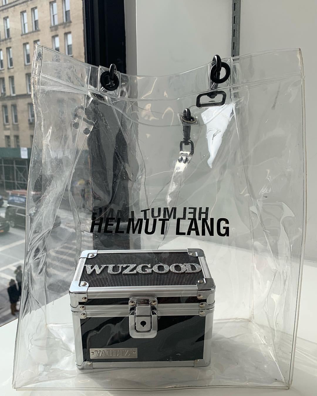 헬무트랭 🖤 비닐백 이미지"