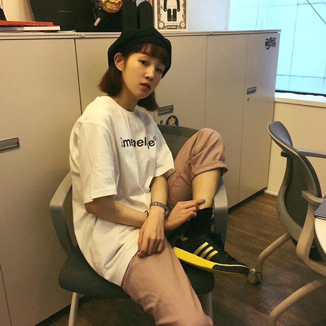 박보람의 여름 티셔츠룩 🏖 이미지