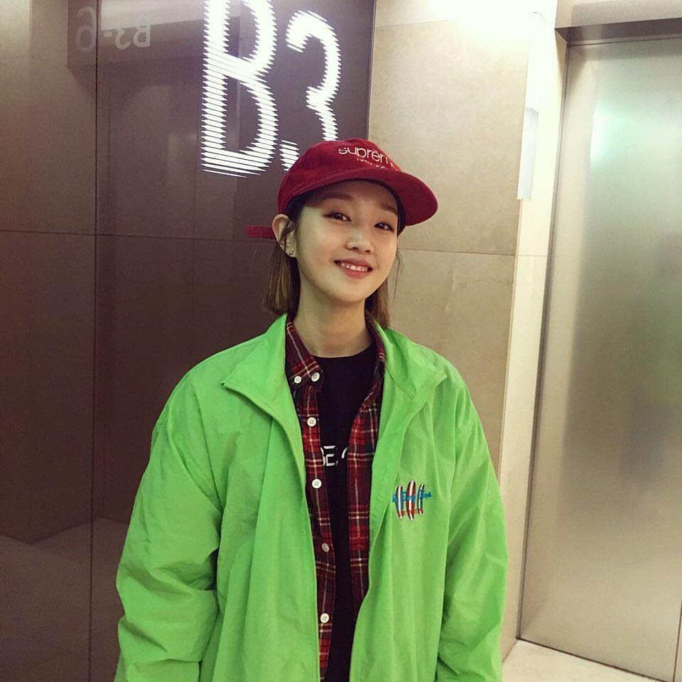 스트릿 스타일도 좋은💚박보람 이미지