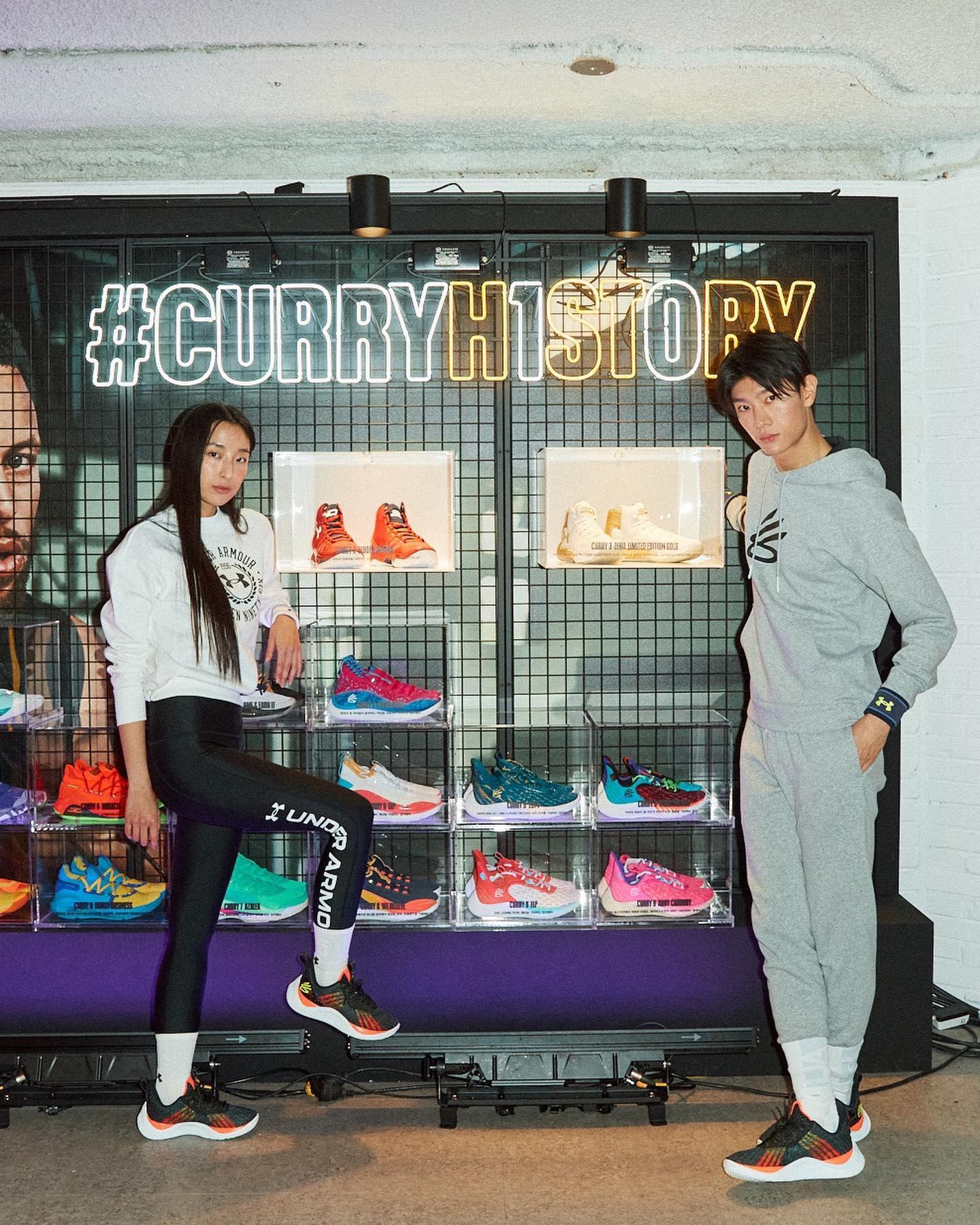 성수동 언더아머 커리⛹🏻‍♀️브랜드데이 이미지"