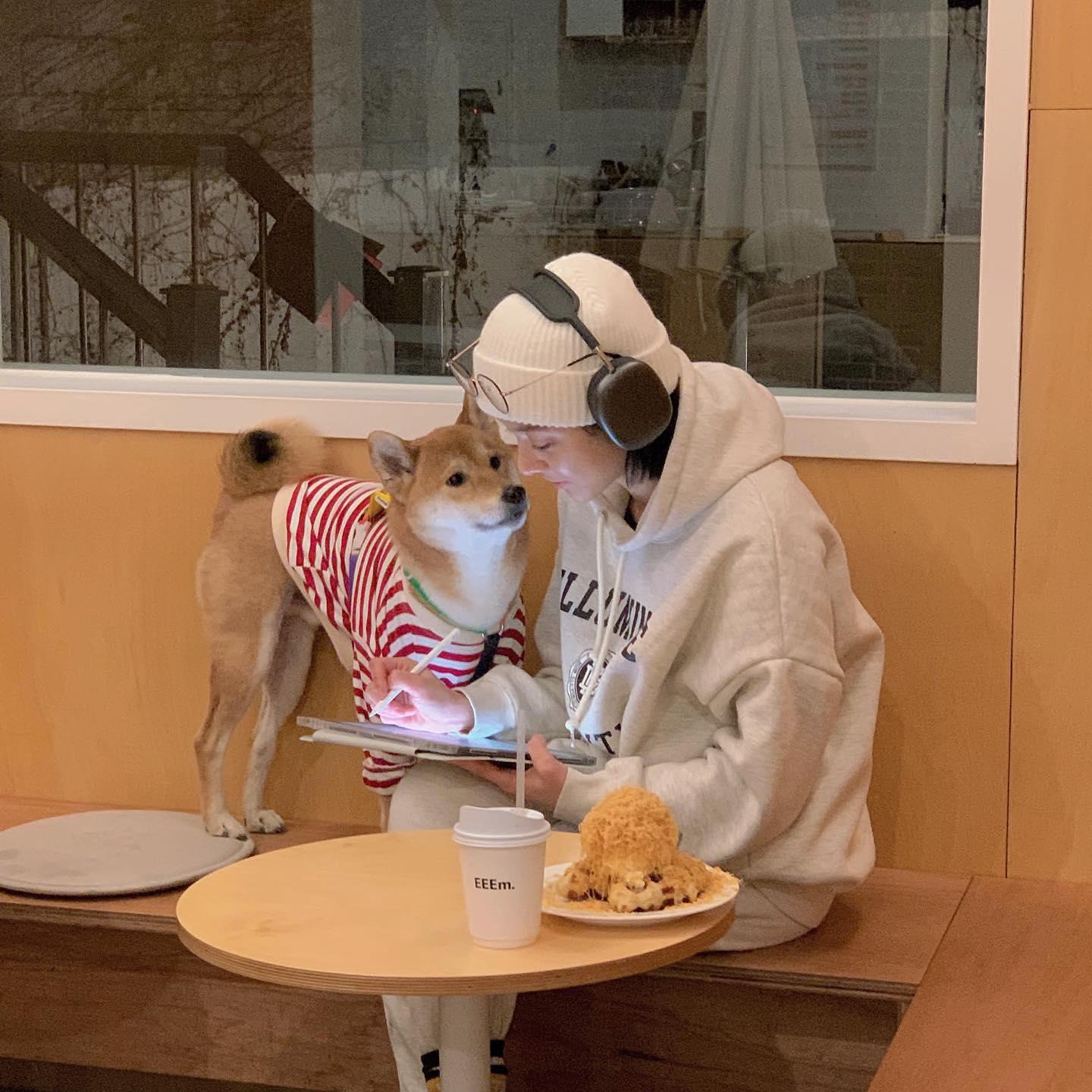 비니도 다양하게 코디🤍@설인아 이미지