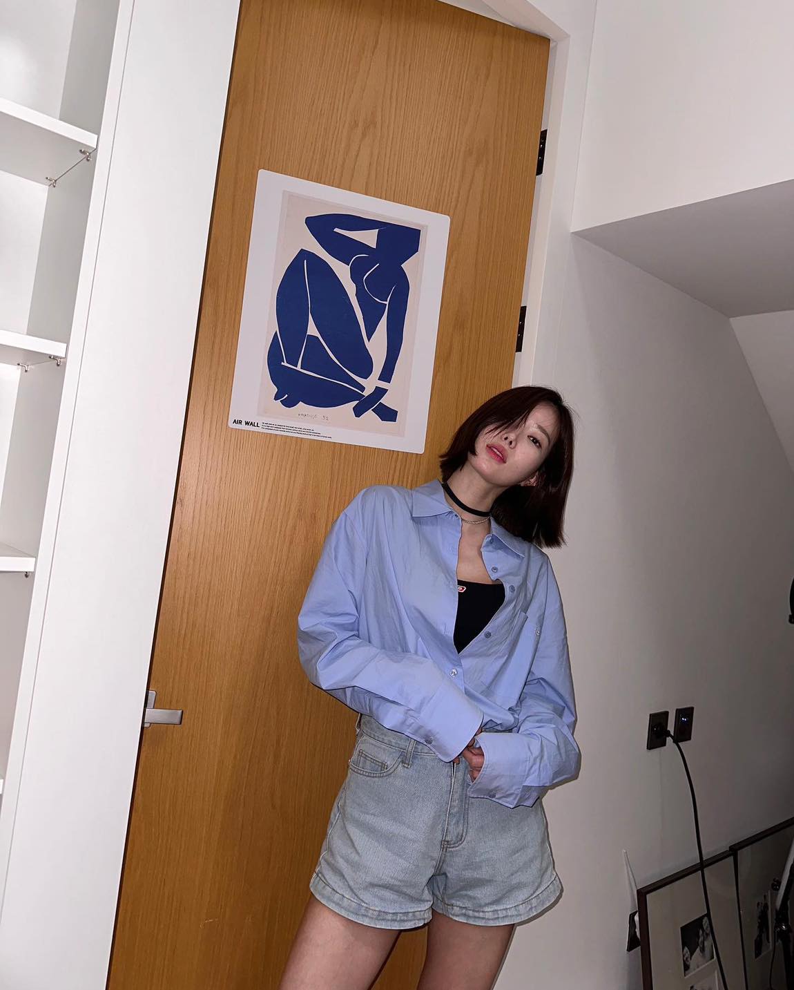 셔츠+반바지👔🩳지금 딱인 조합 이미지"