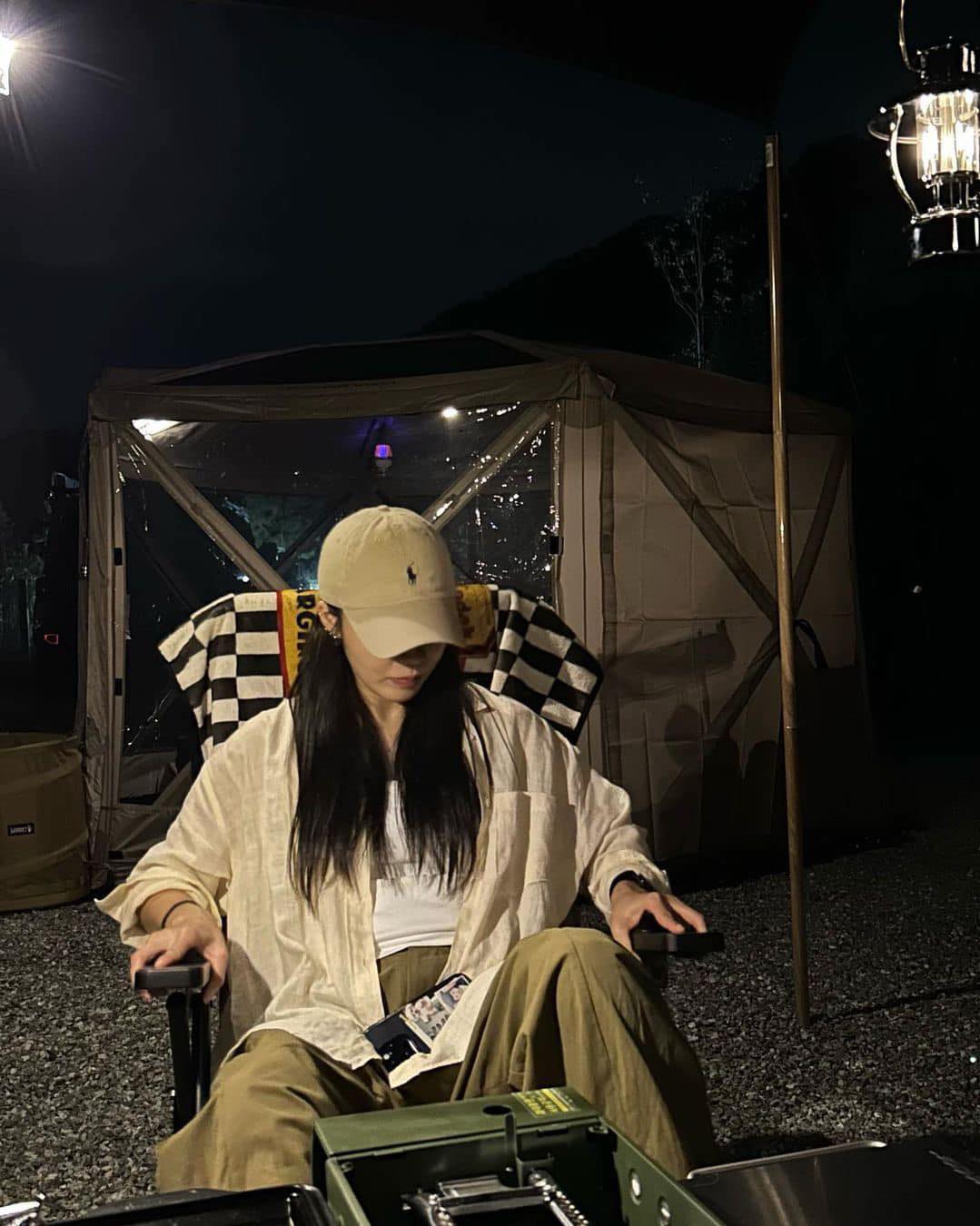 가을에도 폴로 모자 쓰기🐎🍁 이미지"
