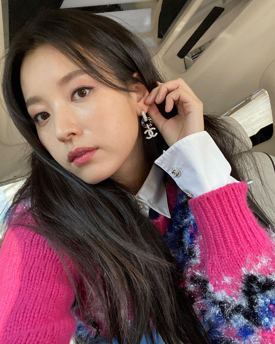 시선강탈👀 샤넬 로고 귀걸이🖤 이미지"