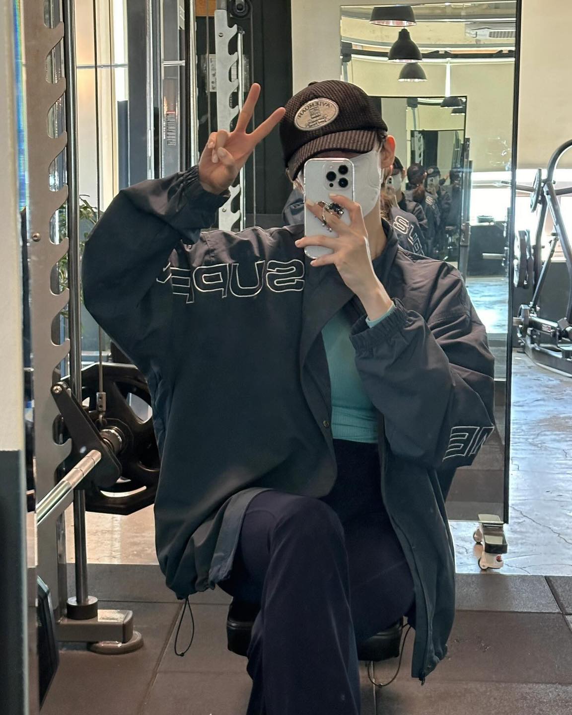 가을 고프코어룩@바람막이🌪️ 이미지6