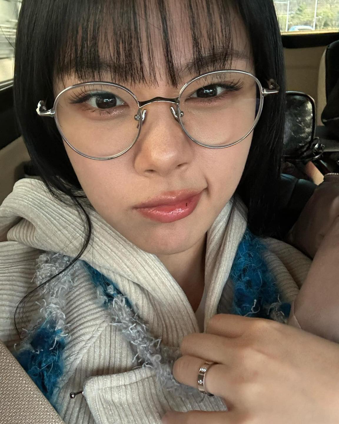 긱시크 패션 필수는 얇은테👩🏻‍🏫🖤 이미지9