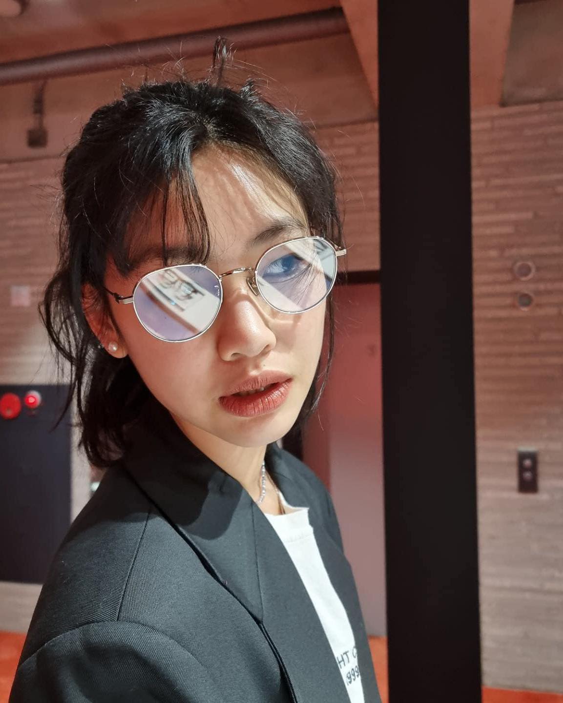 긱시크 패션 필수는 얇은테👩🏻‍🏫🖤 이미지7