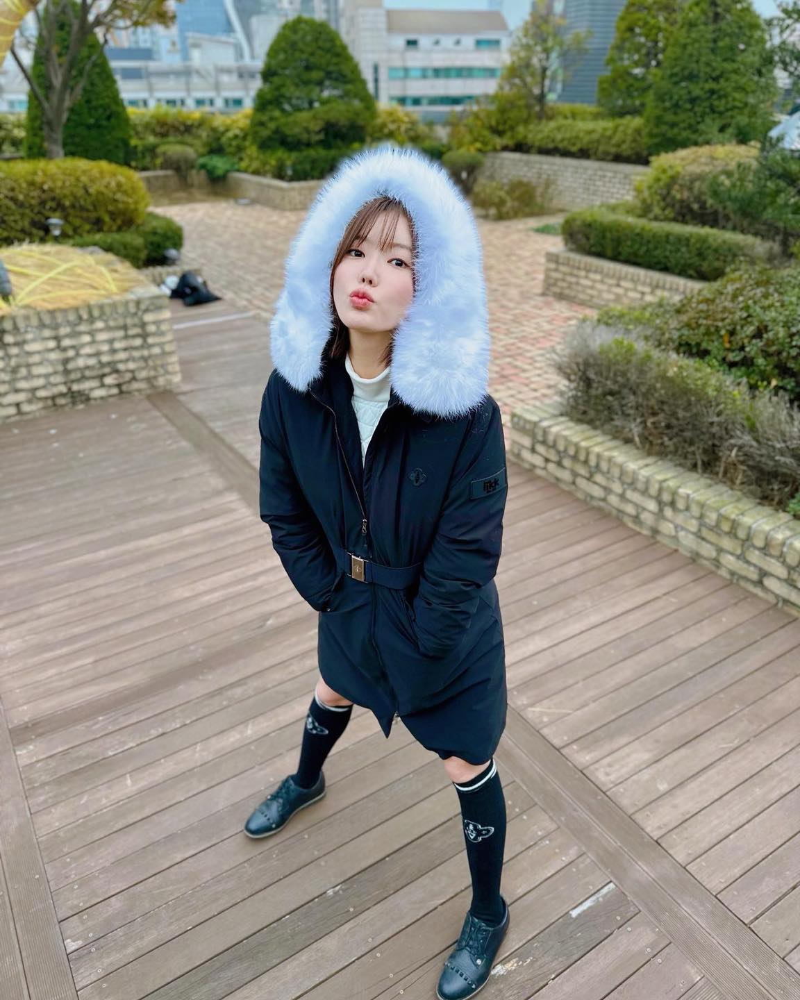 이쁜 허리핏 포인트🤍벨티드 패딩 이미지"